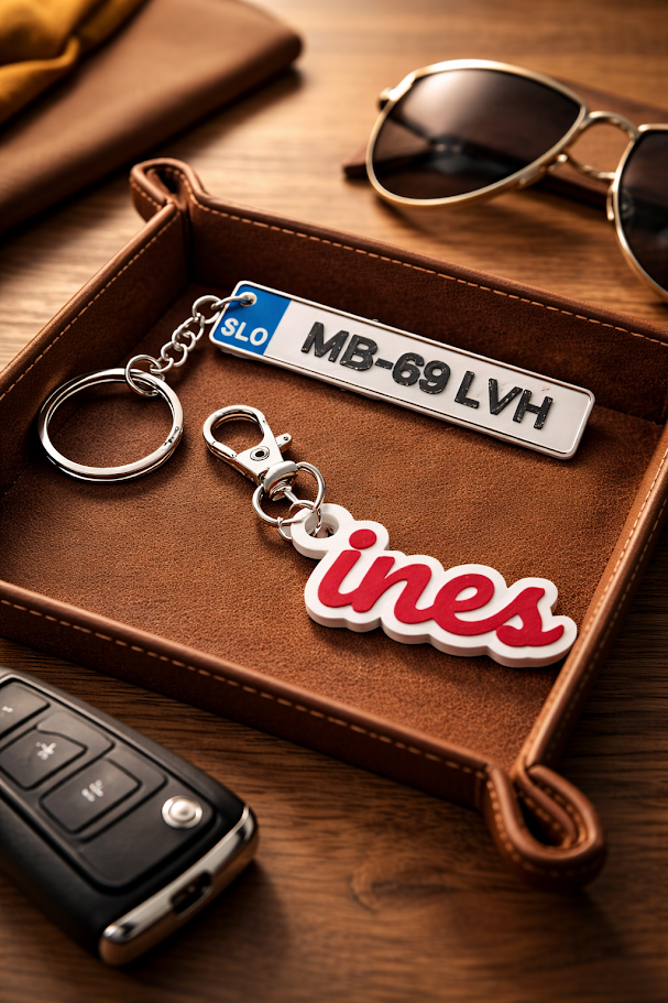 🔑 Personalizirani obeski za ključe