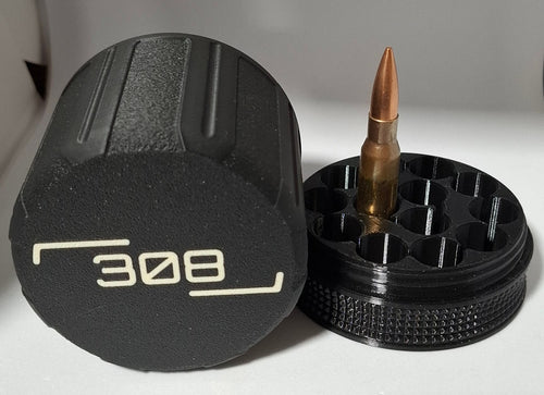 308 in 308 Win Ammo Box Empty