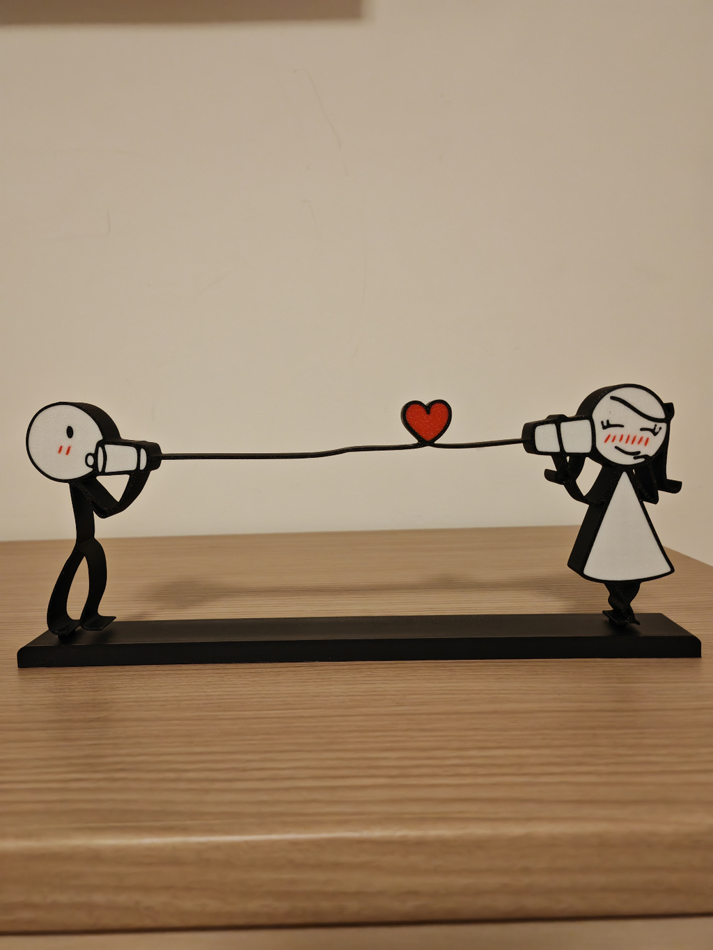 💌 Ljubezen na daljavo – dekorativna figurica