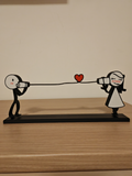 💌 Ljubezen na daljavo – dekorativna figurica