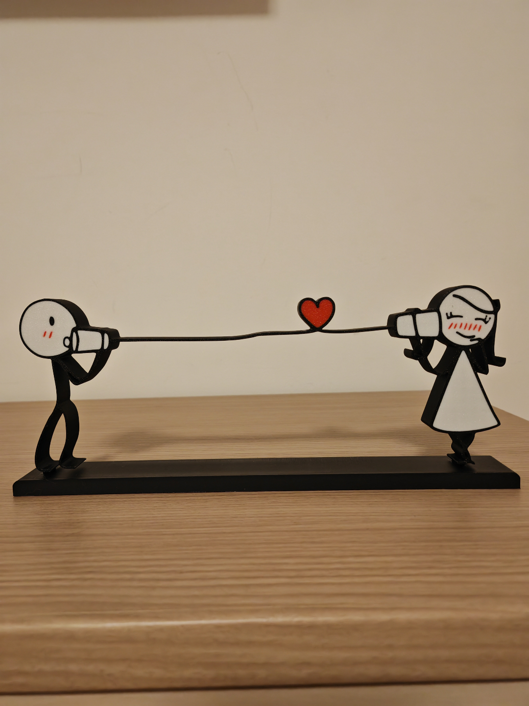 💌 Ljubezen na daljavo – dekorativna figurica