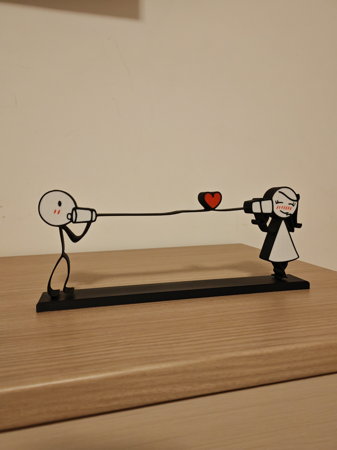 💌 Ljubezen na daljavo – dekorativna figurica