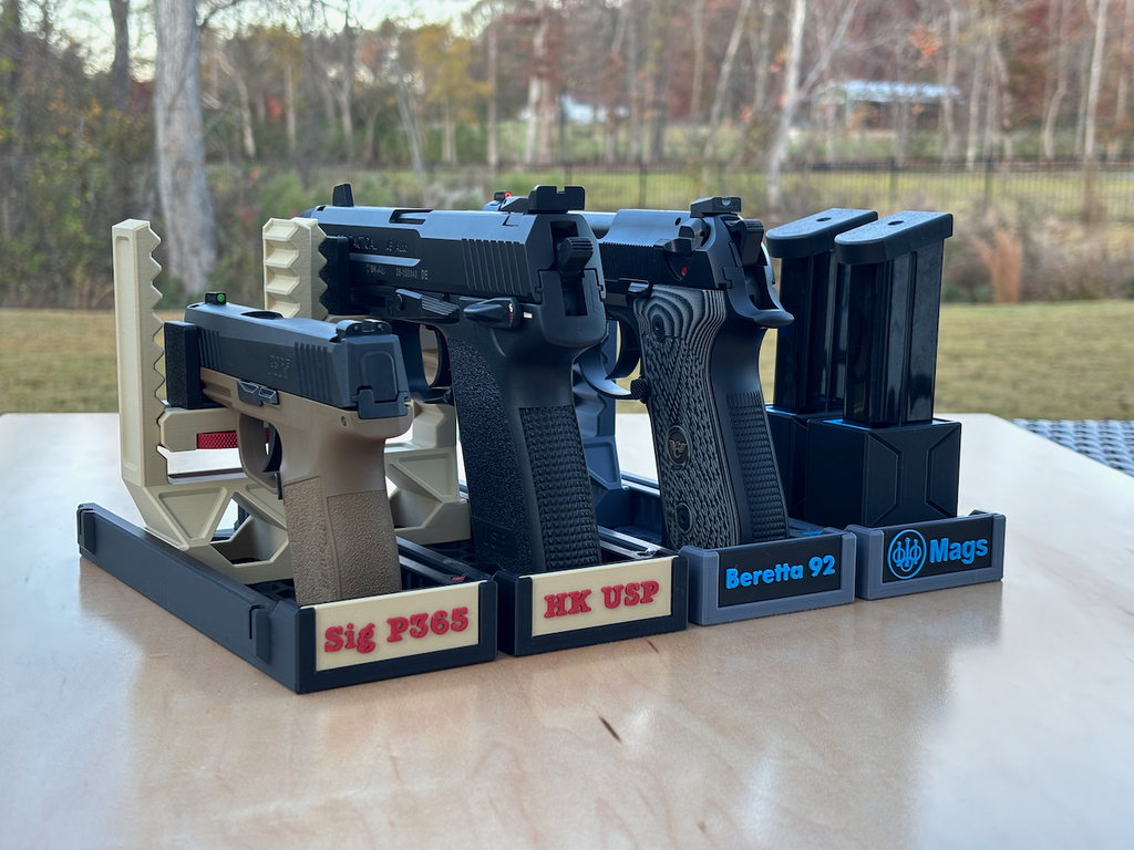 Premium Tactical Pistol Stand