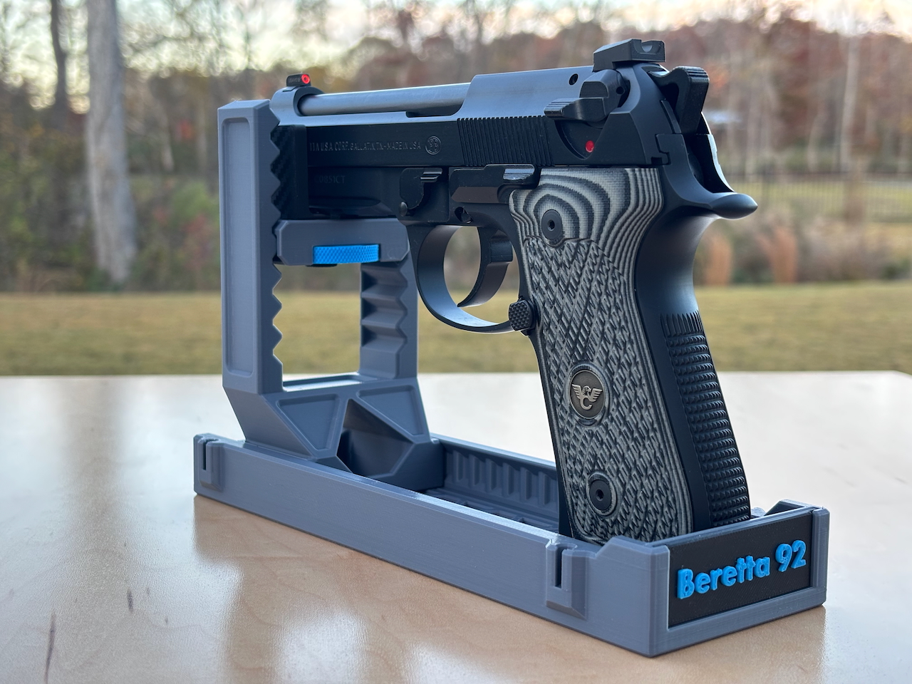 Premium Tactical Pistol Stand