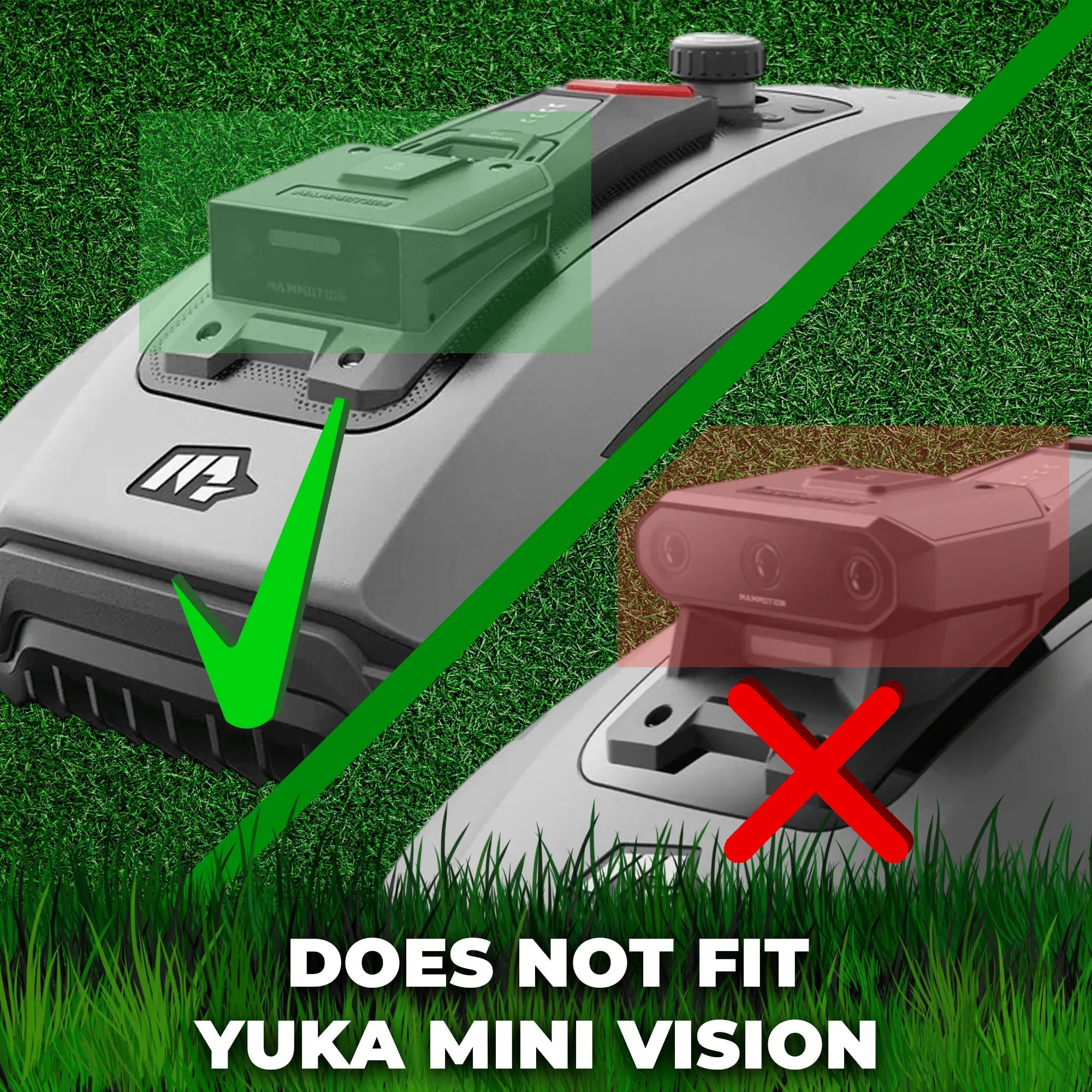 Mammotion Yuka Mini – Kameraschutzabdeckung - Exact Designs