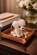 Štrikani kuža – obesek za ključe 🧶🐾 V 6,5 cm
